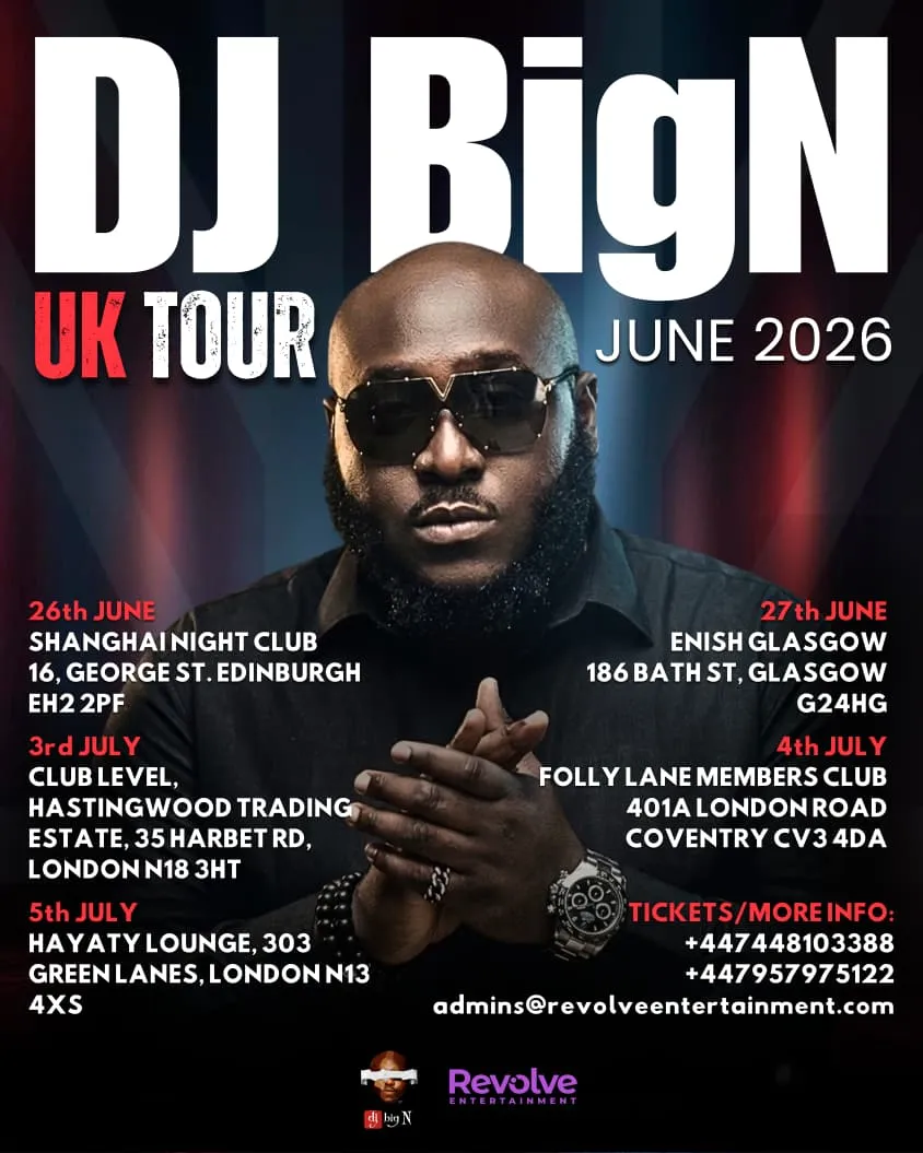 DJ BIG N UK TOUR